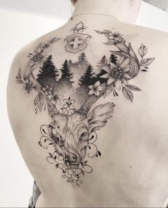 tattoo-lineas-finas-ciervo-madrid