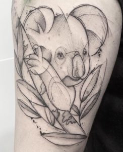 tattoo-lineas-finas-koala-madrid